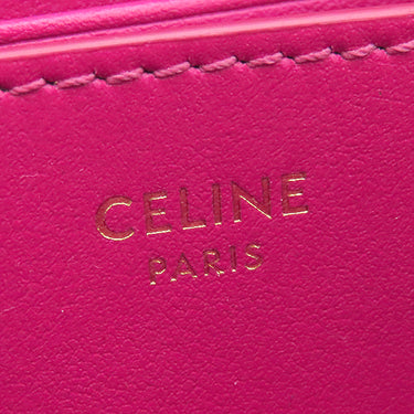 セリーヌ CELINE キルティング コインケース ピンク レザー カードケース ゴールド金具 コインケース フラグメントケース