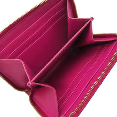 セリーヌ CELINE キルティング コインケース ピンク レザー カードケース ゴールド金具 コインケース フラグメントケース