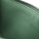 フェンディ FENDI 8AP161 グリーン レザー カードケース シルバー金具 フラグメントケース コインケース