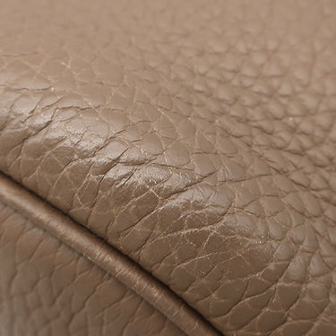 エルメス HERMES マンジョワール GM エトゥープ トリヨンクレマンス ハンドバッグ シルバー金具 グレージュ