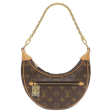 ルイヴィトン LOUIS VUITTON ループ M81098 モノグラム モノグラムキャンバス 2WAYバッグ ゴールド金具 茶 ハンドバッグ ショルダー