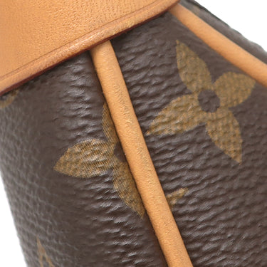ルイヴィトン LOUIS VUITTON ループ M81098 モノグラム モノグラムキャンバス 2WAYバッグ ゴールド金具 茶 ハンドバッグ ショルダー