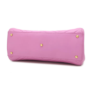 グッチ GUCCI GGマーモント トップハンドルバッグ 448054 CANDY MOUS レザー 2WAYバッグ ヴィンテージ金具 ハンドバッグ ショルダー トート