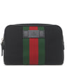 グッチ GUCCI シェリーライン ボディバッグ 630919 ブラック キャンバス ボディバッグ ヴィンテージ金具 ウエストバッグ ウェビングライン