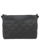 ルイヴィトン LOUIS VUITTON ポシェット R98570 ブラック モノグラムアンプラント ショルダーバッグ シルバー金具 黒 限定品