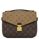 ルイヴィトン LOUIS VUITTON ポシェット メティス MM M44876 モノグラムリバース モノグラムキャンバス モノグラムリバースキャンバス 2WAYバッグ ゴールド金具 茶