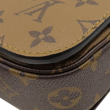 ルイヴィトン LOUIS VUITTON ポシェット メティス MM M44876 モノグラムリバース モノグラムキャンバス モノグラムリバースキャンバス 2WAYバッグ ゴールド金具 茶
