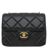 シャネル CHANEL マトラッセ20 チェーンショルダー ブラック ラムスキン ショルダーバッグ マットゴールド金具 黒 ココマーク