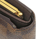 ルイヴィトン LOUIS VUITTON ポルト モネ ビエ ヴィエノワ N61664 ダミエエベヌ ダミエキャンバス 二つ折り財布 ゴールド金具 コンパクトウォレット 茶