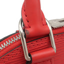 ルイヴィトン LOUIS VUITTON アルマBB M41160 コクリコ エピレザー 2WAYバッグ シルバー金具 赤 ハンドバッグ ショルダー 鍵・パドロック欠品