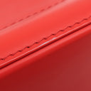 ルイヴィトン LOUIS VUITTON アルマBB M41160 コクリコ エピレザー 2WAYバッグ シルバー金具 赤 ハンドバッグ ショルダー 鍵・パドロック欠品