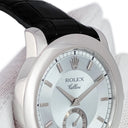 腕時計 ロレックス ROLEX チェリーニ チェリニウム 5241/6 K番 手巻き メンズ K番 Pt950無垢 アイスブルー 水色 プラチナ