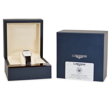 腕時計 ロンジン LONGINES ラ グラン クラシック ドゥ ロンジン L4.705.4.11.2 クオーツ メンズ ホワイト ローマン トノー 薄型