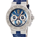 腕時計 ブルガリ BVLGARI ディアゴノ カリブロ 303 クロノグラフ DG42SWGCH DG42C3SWGLDCH 自動巻き メンズ K18WG×SS 誕生20周年記念