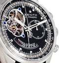腕時計 ゼニス ZENITH エルプリメロ クロノマスター オープン パワーリザーブ 03.2080.4021/21.C496 自動巻き メンズ ブラック 黒