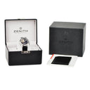 腕時計 ゼニス ZENITH エルプリメロ クロノマスター オープン パワーリザーブ 03.2080.4021/21.C496 自動巻き メンズ ブラック 黒