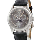 腕時計 パテックフィリップ PATEK PHILIPPE アニュアルカレンダー ムーンフェイズ 5056P-001 自動巻き メンズ Pt950無垢 コンプリケーション