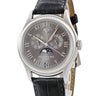腕時計 パテックフィリップ PATEK PHILIPPE アニュアルカレンダー ムーンフェイズ 5056P-001 自動巻き メンズ Pt950無垢 コンプリケーション