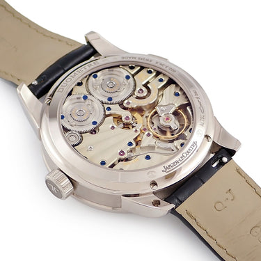 腕時計 ジャガールクルト JAEGER LECOULTRE デュオメトル カンティエーム ルネール Q6043420 602.3.24.S 手巻き メンズ K18WG無垢 デイト
