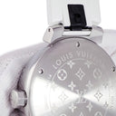 腕時計 ルイヴィトン LOUIS VUITTON タンブール GM モノグラム ホワイト QA114Z クオーツ メンズ アラビア バー ラウンド
