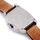 腕時計 ロンジン LONGINES エヴィデンツァ L2.643.4.73.2 自動巻き メンズ クロノグラフ デイト ギョウシェ 青針 トノー