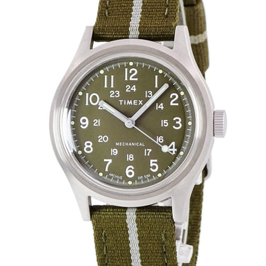 腕時計 タイメックス TIMEX MK1 メカニカル キャンパー TW2U6900 手巻き メンズ カーキグリーン オリーブ アラビア