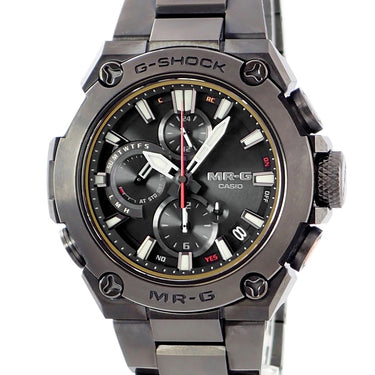 腕時計 カシオ CASIO G-SHOCK MR-G ミッドサイズモデル MRG-B1000B-1AJR クオーツ メンズ タフソーラー 電波時計 チタニウム