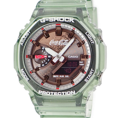 腕時計 カシオ CASIO G-SHOCK Coca-Cola コラボレーションモデル GA-2100CC-3AJR クオーツ メンズ 未使用 Gショック アナデジ