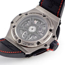 腕時計 ウブロ HUBLOT ビッグバン ウニコ フェラーリ チタニウム 402.NX.0123.WR 自動巻き メンズ OH済 黒 クロノグラフ 限定