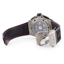 腕時計 ウブロ HUBLOT ビッグバン ウニコ フェラーリ チタニウム 402.NX.0123.WR 自動巻き メンズ OH済 黒 クロノグラフ 限定
