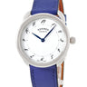 腕時計 エルメス HERMES アルソー 36mm AR5.510 クオーツ メンズ レディース ホワイト 白 青針 アラビア