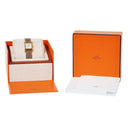 腕時計 エルメス HERMES Hウォッチ PM HH1.202 055424WW00 クオーツ レディース 純正ダイヤ ホワイト シェル H型 スクエア