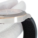 腕時計 ボーム&メルシエ BAUME&MERCIER リビエラ オートマティック M0A10660 自動巻き メンズ グレー 12角形 PVDゴールドリング