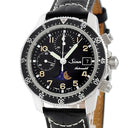 腕時計 ジン SINN 103 ムーンフェイズ クロノグラフ 103.B.SA.MOND 自動巻き メンズ メーカーOH済 ブラック デイト 回転ベゼル