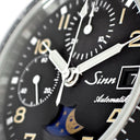 腕時計 ジン SINN 103 ムーンフェイズ クロノグラフ 103.B.SA.MOND 自動巻き メンズ メーカーOH済 ブラック デイト 回転ベゼル