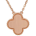 ヴァンクリーフアーペル Van Cleef & Arpels ヴィンテージ アルハンブラ ブラックXローズゴールド K18PG オニキス ダイヤモンド ネックレス PG 750 18K 2016年ホリデー オニキス ダイヤ