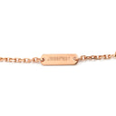 ヴァンクリーフアーペル Van Cleef & Arpels ヴィンテージ アルハンブラ ブラックXローズゴールド K18PG オニキス ダイヤモンド ネックレス PG 750 18K 2016年ホリデー オニキス ダイヤ