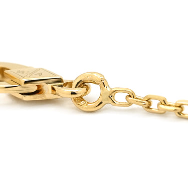 ヴァンクリーフアーペル Van Cleef & Arpels ヴィンテージ アルハンブラ ペンダント ブラック×イエローゴールド K18YG オニキス ネックレス Au750 18K 黒 オニキス 旧型