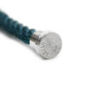 フレッド FRED フォース10 MM OB0075/6B1180 リヴィエラブルー×ホワイトゴールド K18WG ステンレスケーブル メタル(コードエンド) #14 ブレスレット ミディアムモデル K18 WG 750