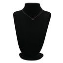 4℃ 4℃ ダイヤペンダント ピンクゴールド K10PG ダイヤモンド ネックレス 4℃ 10K 10金 1P 1石