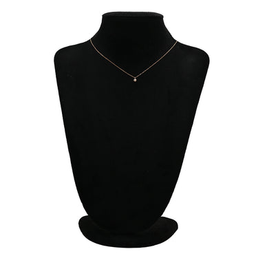 4℃ 4℃ ダイヤペンダント ピンクゴールド K10PG ダイヤモンド ネックレス 4℃ 10K 10金 1P 1石