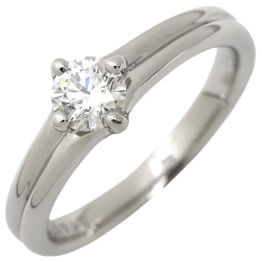 フォーエバーマーク FOREVERMARK ダイヤ 0.330ct プラチナシルバー Pt950 ダイヤモンド リング 指輪 プラチナ950 1石 1粒 9号