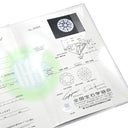 フォーエバーマーク FOREVERMARK ダイヤ 0.330ct プラチナシルバー Pt950 ダイヤモンド リング 指輪 プラチナ950 1石 1粒 9号