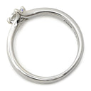 フォーエバーマーク FOREVERMARK ダイヤ 0.330ct プラチナシルバー Pt950 ダイヤモンド リング 指輪 プラチナ950 1石 1粒 9号