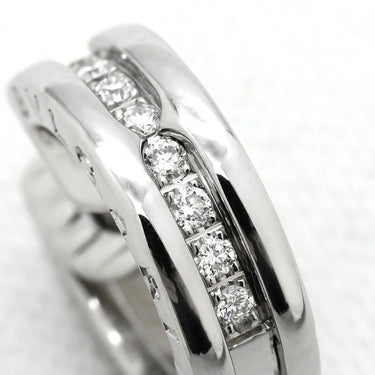 ブルガリ BVLGARI B-zero1 ビーゼロワン ダイヤ 片耳用 ホワイトゴールド K18WG ダイヤモンド ピアス BVLGARI 750 パヴェダイヤ R(右耳用)刻印あり