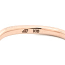 4℃ 4℃ ピンクサファイア ダイヤ ピンクゴールド K10PG ダイヤモンド ピンクサファイア リング 指輪 ヨンドシー 10K PG 12号