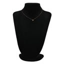4℃ 4℃ ハート ダイヤ ペンダント ピンクゴールド K10PG ダイヤモンド ネックレス 4℃ 10K 10金 1P 1石