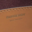 バーバリー BURBERRY トップハンドル ノートバッグ 8066165 ブライアーブラウン レザー 2WAYバッグ ゴールド金具 ELONGATED NOTE VINTAGE CHECK チェック ショルダー