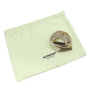 バーバリー BURBERRY トップハンドル ノートバッグ 8066165 ブライアーブラウン レザー 2WAYバッグ ゴールド金具 ELONGATED NOTE VINTAGE CHECK チェック ショルダー