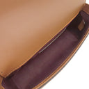 バーバリー BURBERRY トップハンドル ノートバッグ 8066165 ブライアーブラウン レザー 2WAYバッグ ゴールド金具 ELONGATED NOTE VINTAGE CHECK チェック ショルダー